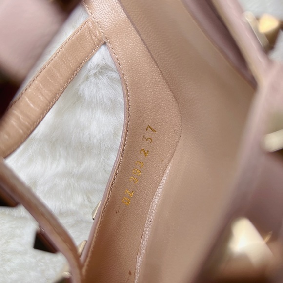 ❤️SOLD❤️Valentino rockstud smooth leather slingbacks pumps 37 - Picture 11 of 11